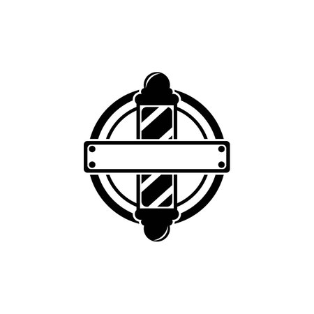Barber logo icon,illustration design template vector.のイラスト素材