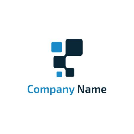 Initial K logo template for technologyのイラスト素材