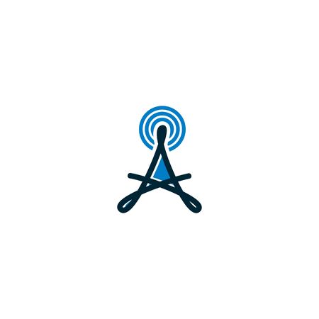 Vectors design unique, modern for Wireless or Hotspotsのイラスト素材