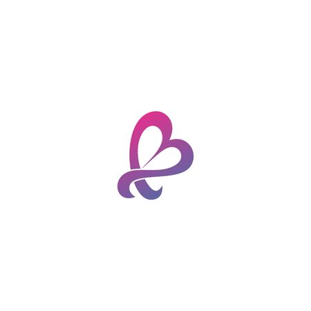 Initial letter B icon design vectorのイラスト素材