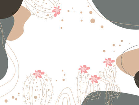 hand drawn watercolor colorful floral backgroundのイラスト素材