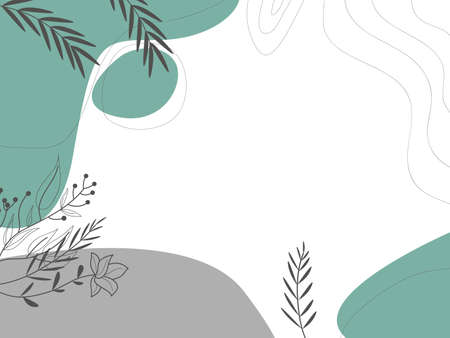 hand drawn watercolor colorful floral backgroundのイラスト素材