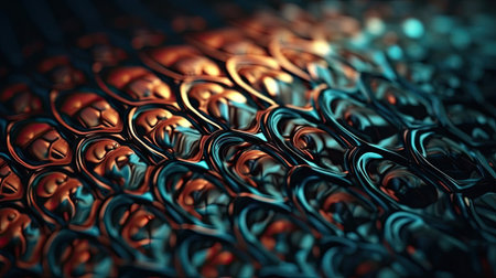 Beautiful colorful 3d backgrounds, chromatic, hexagon, fascinated, illusion, mysterious, abstrack mood backgrounds,の素材