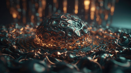 Beautiful colorful 3d backgrounds, chromatic, hexagon, fascinated, illusion, mysterious, abstrack mood backgrounds,の素材