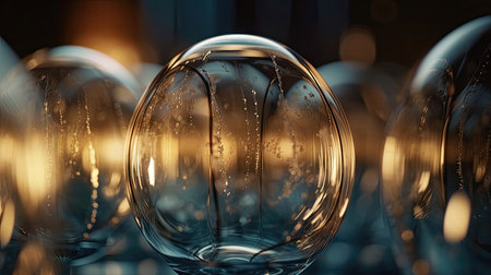 Awesome round and splash patterned 3D themesの素材