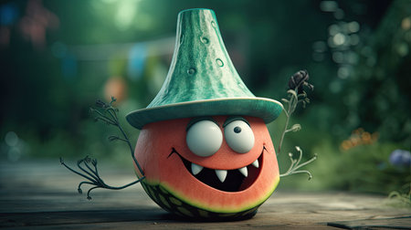 Illustration of World Melon Dayの素材