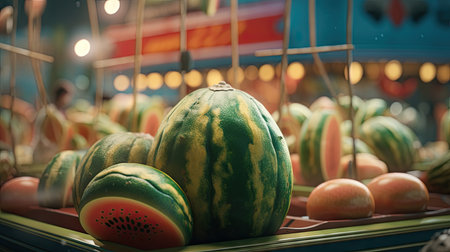 Illustration of World Melon Dayの素材