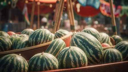 Illustration of World Melon Dayの素材