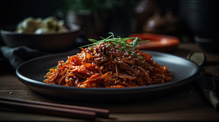 Illustration of various fried rice dishes from around the worldの素材