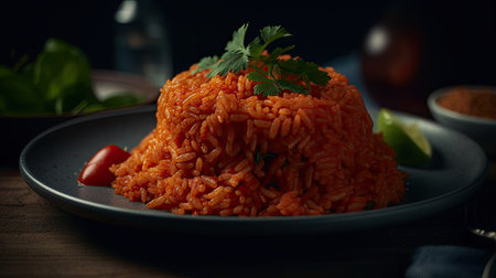 Illustration of various fried rice dishes from around the worldの素材