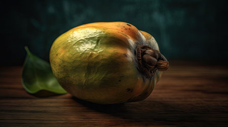 Fresh PAW PAW Fruit illustrationの素材