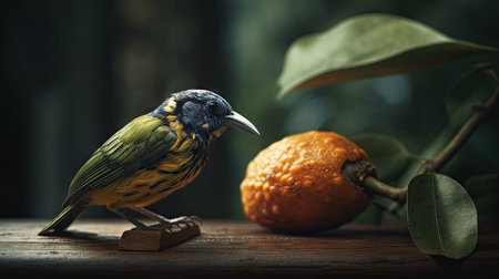 Fresh PAW PAW Fruit illustrationの素材