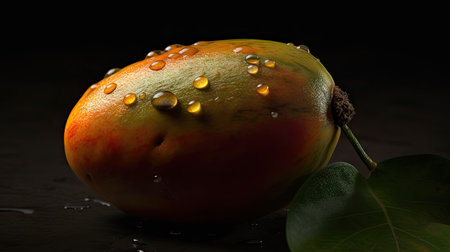 Fresh PAW PAW Fruit illustrationの素材