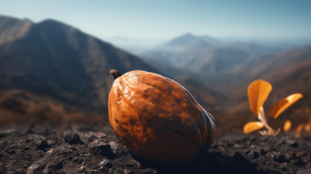 Fresh PAW PAW Fruit illustrationの素材