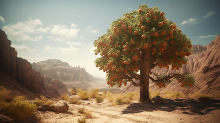 Fresh PAW PAW Fruit illustrationの素材