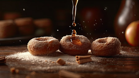 Illustration of various preparations from applesの素材