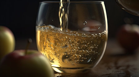 Illustration of various preparations from applesの素材