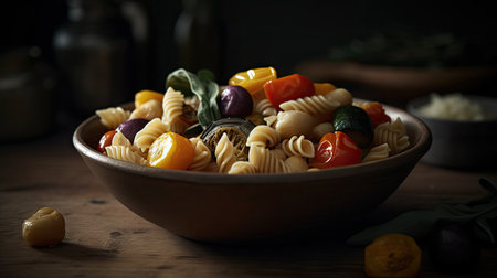 Illustration of pasta preparations that look deliciousの素材