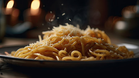 Illustration of pasta preparations that look deliciousの素材