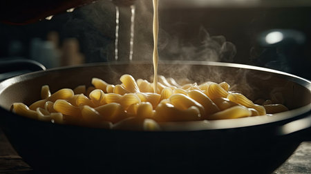 Illustration of pasta preparations that look deliciousの素材