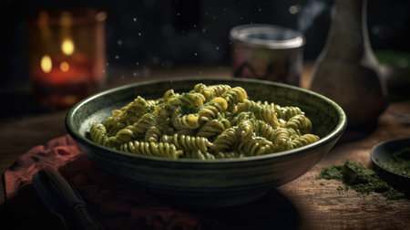 Illustration of pasta preparations that look deliciousの素材