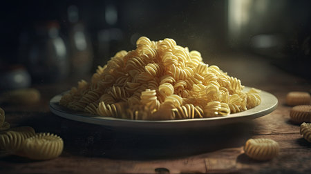 Illustration of pasta preparations that look deliciousの素材