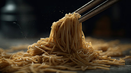 Illustration of pasta preparations that look deliciousの素材