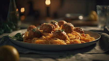 Illustration of pasta preparations that look deliciousの素材