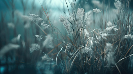 abstract background with 3D flower leaves and flowers themeの素材