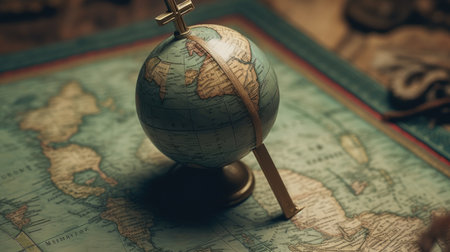 Easter Day illustration with a design commonly used for Easter, crossの素材