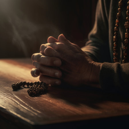 Easter Day illustration with a design commonly used for Easter, crossの素材