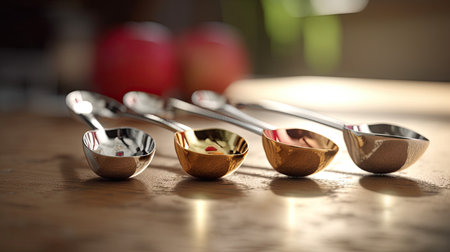 Illustration of various 3D apples with various designs, 3d realisticの素材