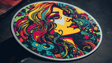 Unique and artful illustrations of various pop art images, 3d realisitcの素材