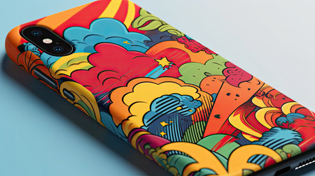Unique and artful illustrations of various pop art images, 3d realisitcの素材