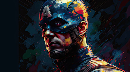 Unique and artful illustrations of various pop art images, 3d realisitcの素材