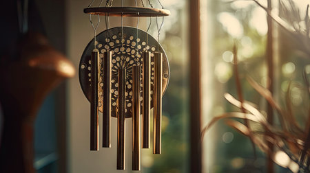 Illustration of morning sunlight with a beautiful view, 3d realisticの素材