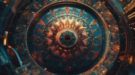 An illustration of the Big Bang explosion, 3d realisticの素材