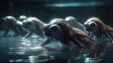 Illustration of Alien Week, 3d realisticの素材