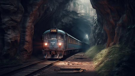 illustration of national train day, 3d realisticの素材