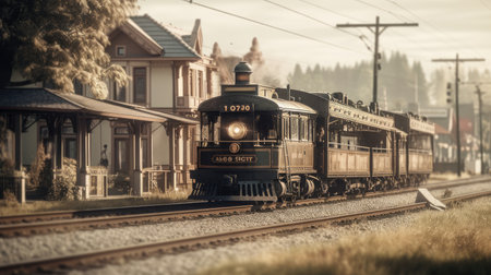 illustration of national train day, 3d realisticの素材