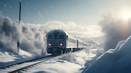 illustration of national train day, 3d realisticの素材