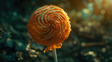 illustration of lollipop day, 3d realisticの素材