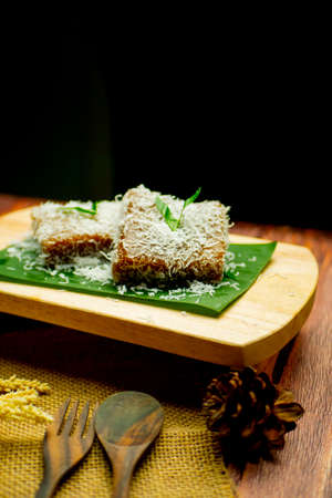 Ongol-Ongol is one of the traditional snacks in West Java, Indonesia. The ingredients include dry...