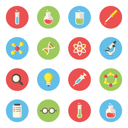 Science and laboratory icon.のイラスト素材