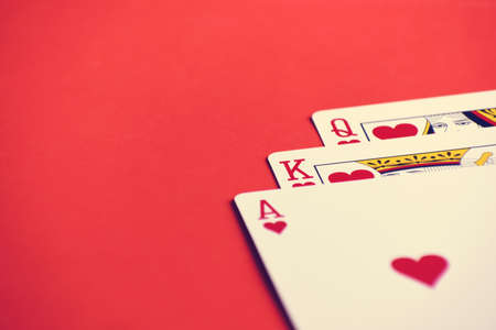 King Queen Cardsの写真素材