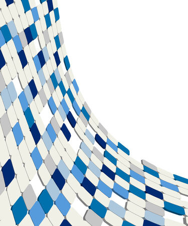 3d background composition. Full editable vector illustrationのイラスト素材