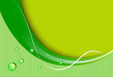 Green abstract background. Full editable vector illustrationのイラスト素材