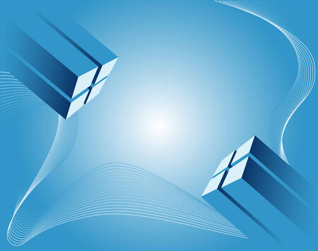 Futuristic background composition. Full editable vector illustrationのイラスト素材