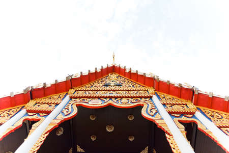 Thai temple in Thailandの写真素材