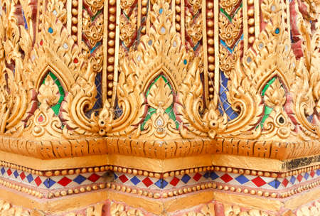thai church im thailandの写真素材